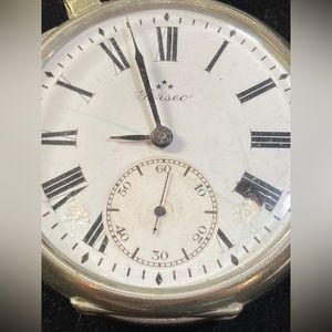Perseo Italian State Railway Pocketwatch